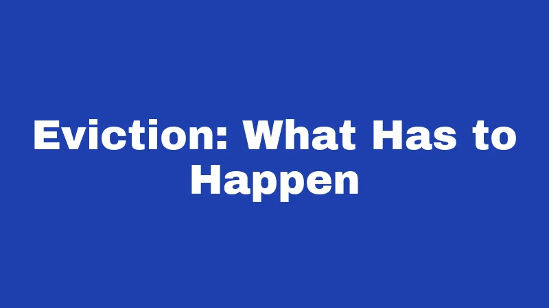 Tenant Laws in Connecticut (2026): Your Rights, Simply Explained 3 Eviction: What Has to Happen