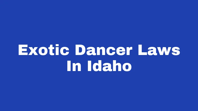 Firework Laws in Idaho (2026): Sparklers Yes, Rockets No 167 Exotic Dancer Laws In Idaho