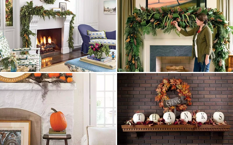 48 Fall Mantel Decorating Ideas For Seasonal Style