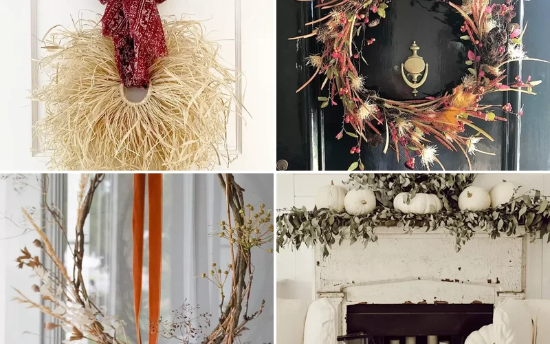 66 Beautiful Fall Wreath DIY Ideas to Welcome Autumn Into Your Home