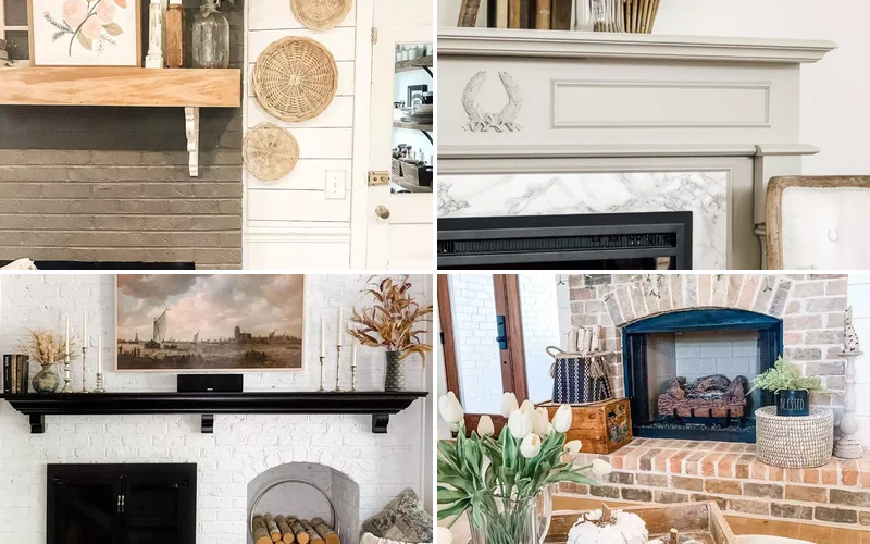 34 Farmhouse Mantle Decor Ideas to Transform Your Space