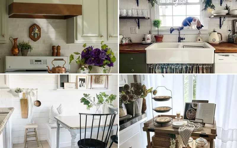 68 Charming Farmhouse Kitchen Ideas That Never Go Out of Style farmhouse kitchen ideas featured