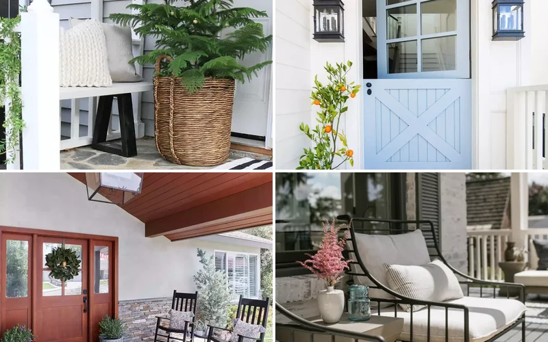 38 Charming Farmhouse Porch Ideas That Create the Perfect Welcome