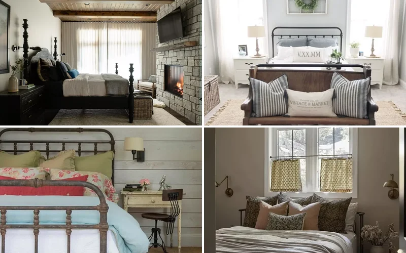 49 Stunning Farmhouse Bedroom Designs That Will Transform Your Space 1 farmhouse style bedroom ideas featured