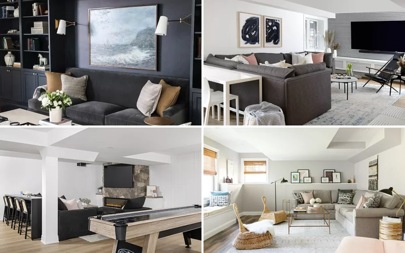 76 Brilliant Finished Basement Design Ideas That Actually Work 76 Brilliant Finished Basement Design Ideas That Actually Work