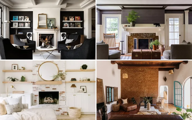 fireplace decor ideas featured