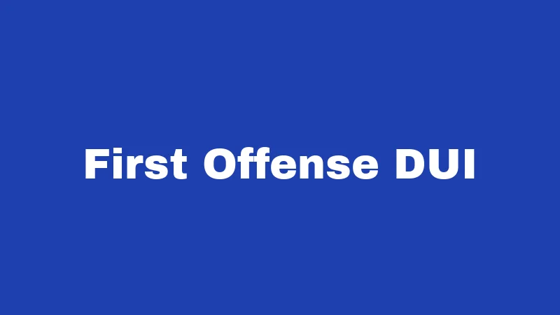 DUI Laws in Oklahoma (2026): Stricter Rules Every Driver Must Know 2 First Offense DUI