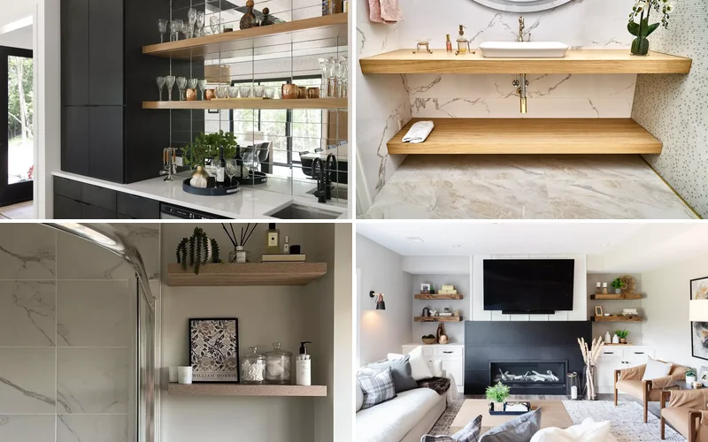30 Creative Floating Shelf Ideas to Transform Every Room in Your Home
