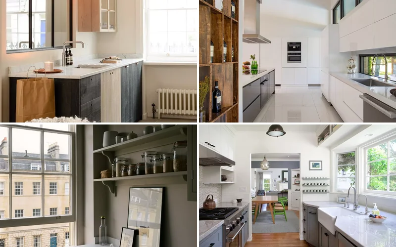 11 Smart Galley Kitchen Designs That Maximize Every Inch 1 galley kitchen layout ideas featured