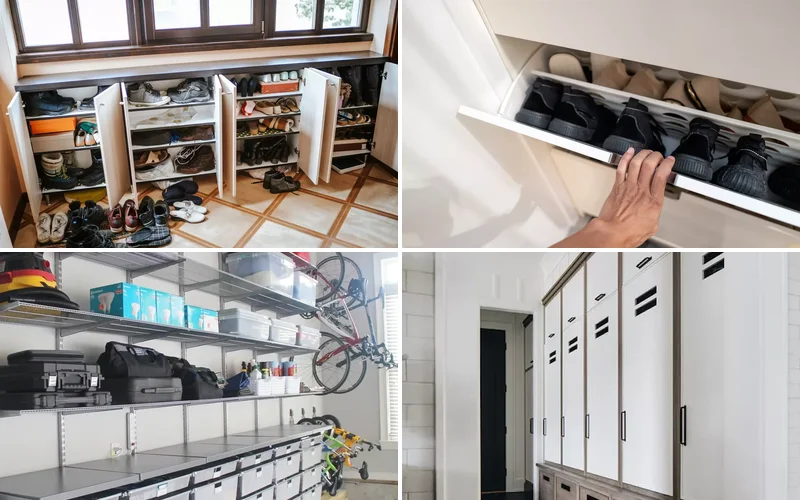 20 Brilliant Garage Shoe Storage Solutions That Actually Work