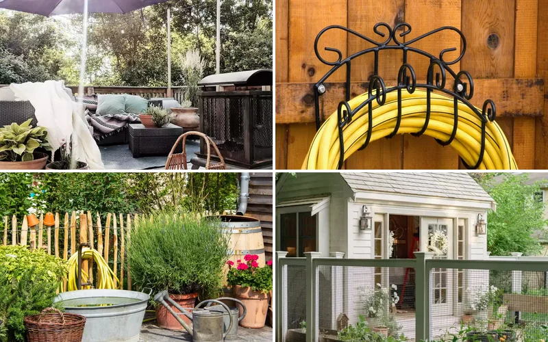 15 Stylish Solutions for Organizing Your Garden Hose