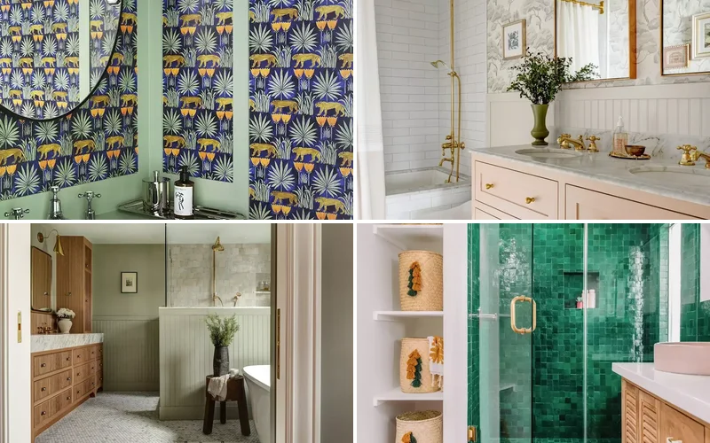 30 Stunning Green Bathroom Ideas That Bring Natural Tranquility to Your Space