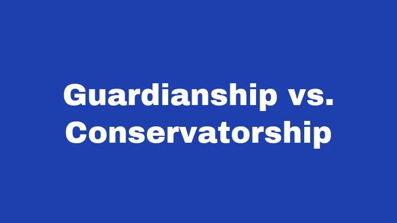 Guardianship Laws in Kansas (2026): Major Changes You Should Know 2 Guardianship vs. Conservatorship