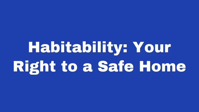 Landlord Laws in West Virginia (2026): Rules Every Renter Should Know 2 Habitability: Your Right to a Safe Home