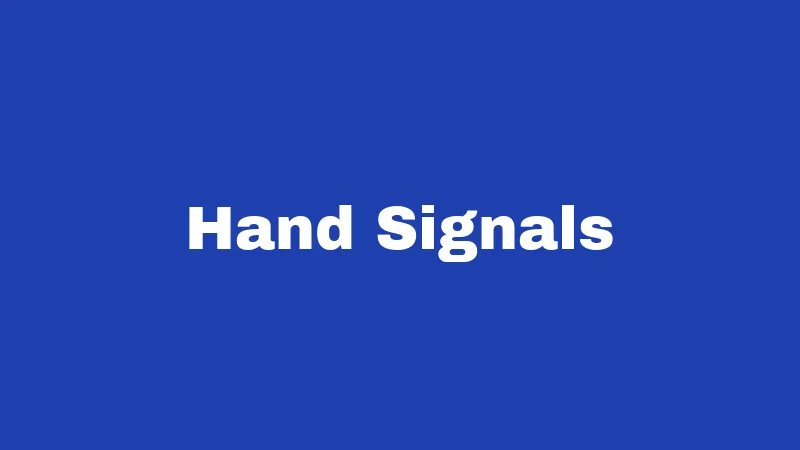 Bicycle Laws in South Carolina (2026): Rules Every Rider Must Know 2 Hand Signals
