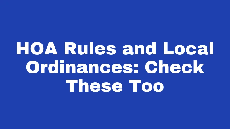 Fence Laws in Oklahoma (2026): Rules Every Property Owner Must Know 5 HOA Rules and Local Ordinances: Check These Too