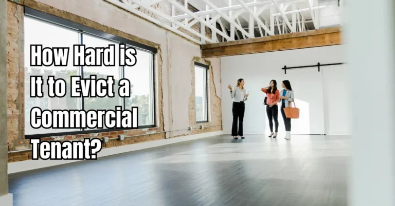 How Hard is It to Evict a Commercial Tenant? Rental Awarenes