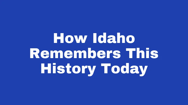 Jim Crow Laws in Idaho (2026): The Hidden History Few People Know 4 How Idaho Remembers This History Today