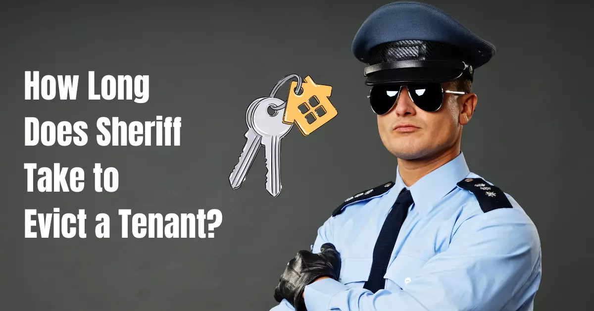how long does sheriff take to evict a tenant
