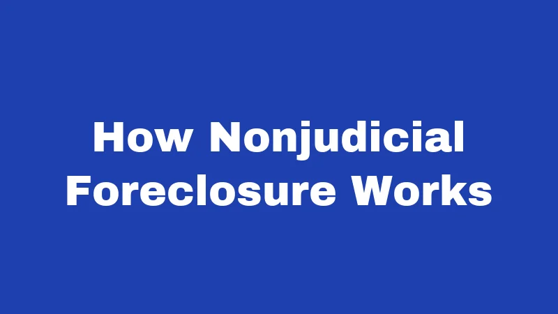 Foreclosure Laws in Arkansas (2026): Your Home, Your Rights, Your Options 2 How Nonjudicial Foreclosure Works