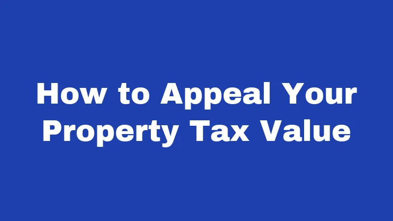 Property Tax Laws in New Mexico (2026): The Deadlines Nobody Warns You About 3 How to Appeal Your Property Tax Value
