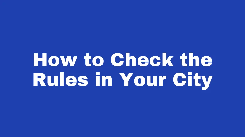 Smoking Laws in Mississippi (2026): Rules, Fines, and Where You Can Light Up 6 How to Check the Rules in Your City