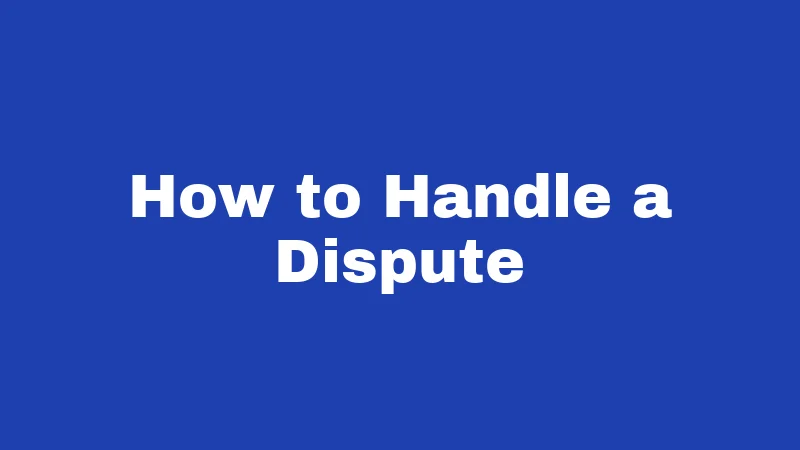 Security Deposit Laws in Nebraska (2026): The Money Rules Renters Forget 4 How to Handle a Dispute