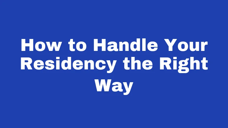 Residency Laws in West Virginia (2026): The 30-Day Rule Nobody Explains 4 How to Handle Your Residency the Right Way