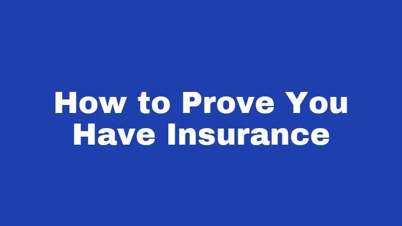 Car Insurance Laws in Arkansas (2026): Stay Covered, Avoid Fines 5 How to Prove You Have Insurance