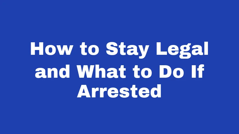 DUI Laws in Oklahoma (2026): Stricter Rules Every Driver Must Know 7 How to Stay Legal and What to Do If Arrested