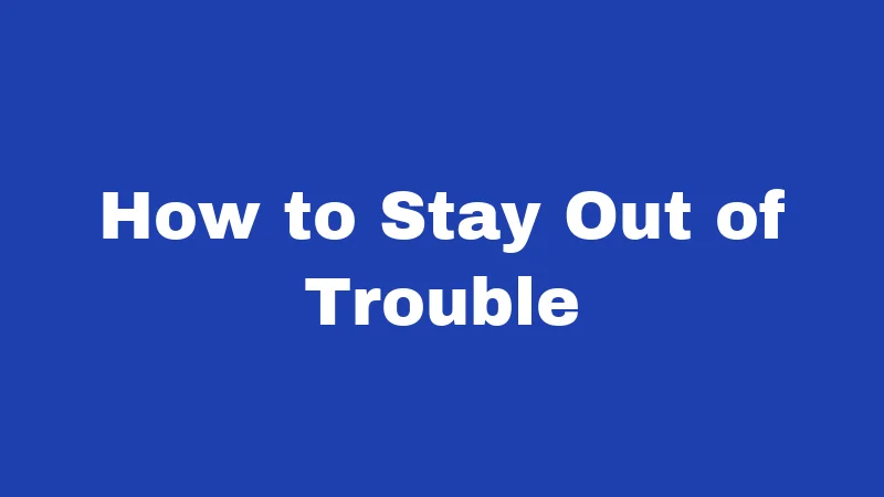 Minor Drinking Laws in Nebraska (2026): The Rules Behind the Red Cup 4 How to Stay Out of Trouble