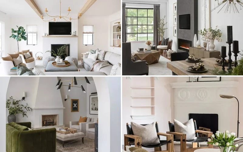 50 Contemporary Fireplace Designs That Will Transform Your Living Space 1 inspirational modern fireplace ideas featured