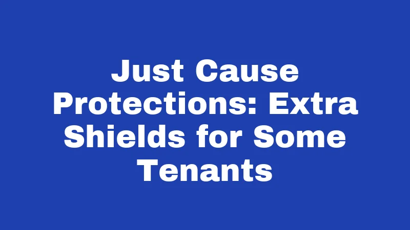 Eviction Laws in Connecticut (2026): Your Rights, Their Rules 2 Just Cause Protections: Extra Shields for Some Tenants
