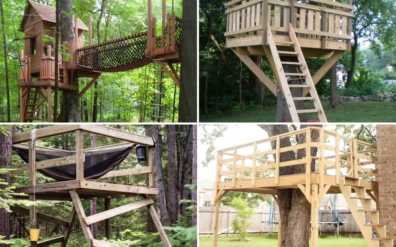 28 Amazing Treehouse Design Ideas That Will Transform Your Backyard
