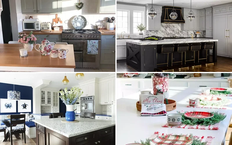 23 Stunning Kitchen Island Styling Ideas That Will Transform Your Space kitchen island decor ideas featured
