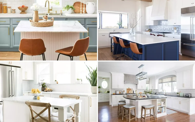 33 Smart Kitchen Island Seating Ideas to Streamline Your Busy Days kitchen island ideas with seating featured