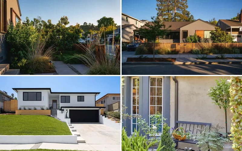 47 Small Front Yard Landscaping Ideas That Will Transform Your Home's Curb Appeal landscaping ideas for small front yards featured
