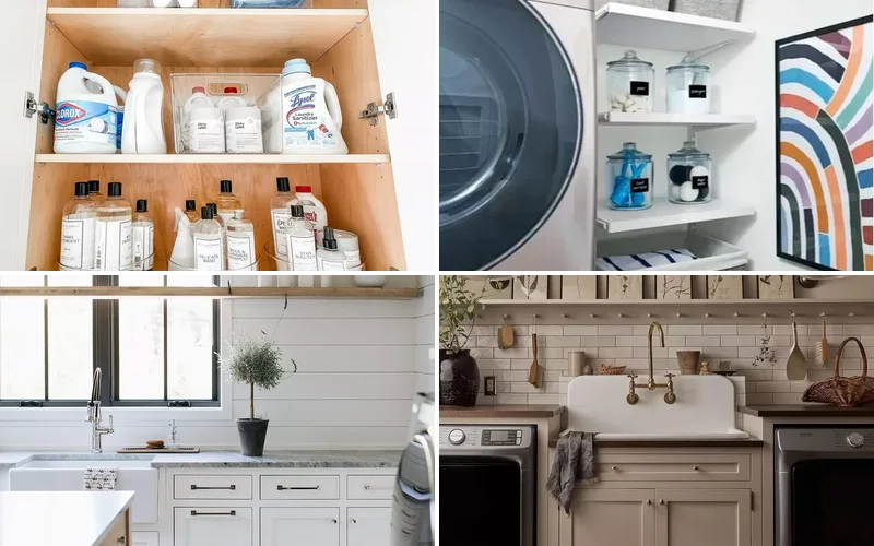 42 Brilliant Laundry Room Organization Solutions to Try This Season