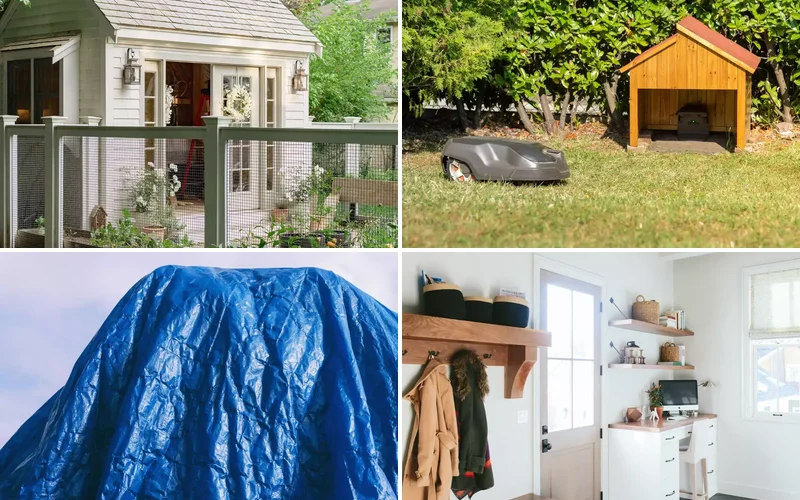 14 Smart Lawn Mower Storage Solutions That Transform Your Home