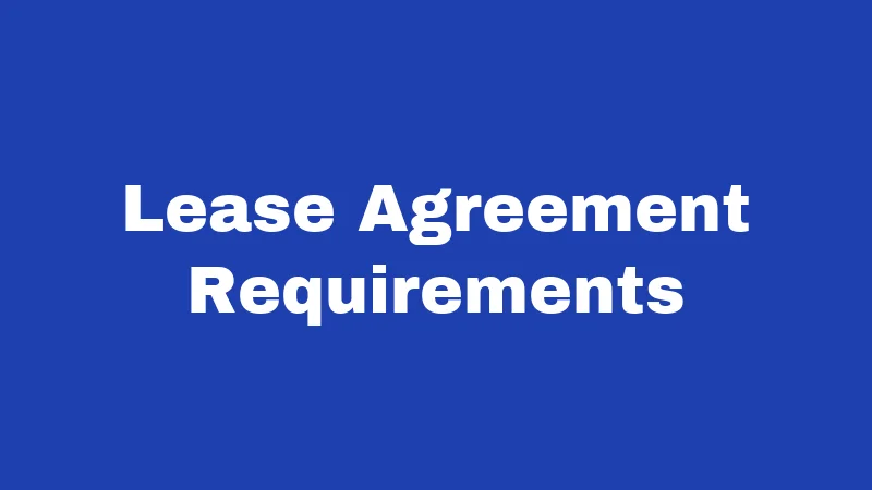 Landlord Laws in Utah (2026): Your Rights, Their Rules 5 Lease Agreement Requirements