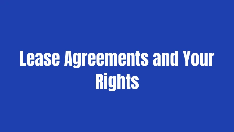 North Carolina Tenant Laws (2026): Your Complete Renter's Guide 2 Lease Agreements and Your Rights