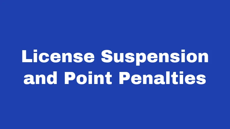 Hit and Run Laws in Nebraska (2026): The Three Minutes That Decide Your Fate 2 License Suspension and Point Penalties