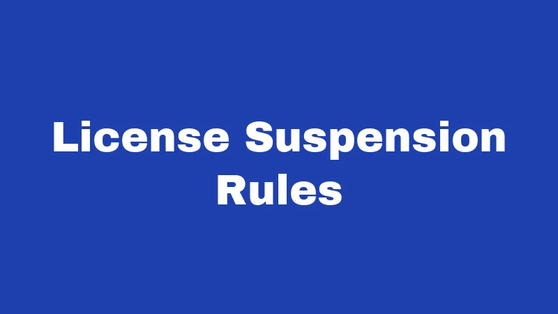 DUI Laws in Oklahoma (2026): Stricter Rules Every Driver Must Know 4 License Suspension Rules