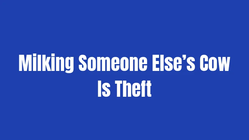 Dumb Laws in Texas (2026): Strange Rules Still on the Books 2 Milking Someone Else’s Cow Is Theft