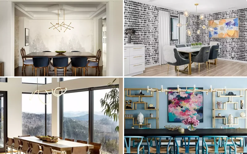 27 Contemporary Dining Room Ideas That'll Transform Your Space 27 Contemporary Dining Room Ideas That’ll Transform Your Space