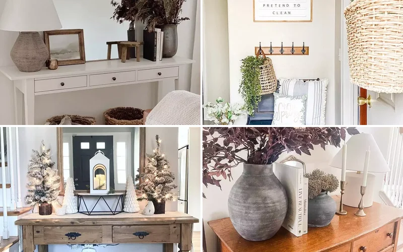 30 Beautiful Modern Farmhouse Entryway Ideas to Create a Stunning First Impression 30 Beautiful Modern Farmhouse Entryway Ideas to Create a Stunning First Impression