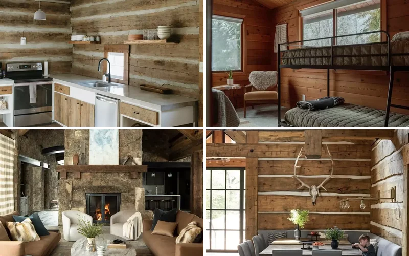 22 Fresh Ways to Give Your Log Cabin a Modern Makeover 1 modern log cabin ideas featured