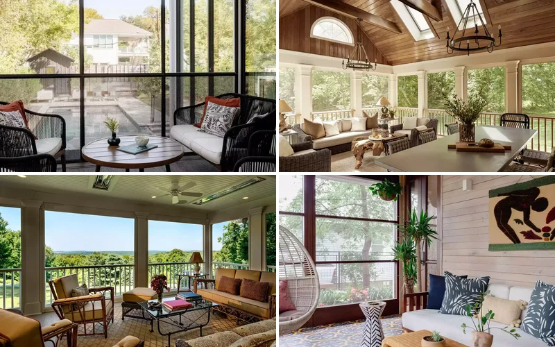 24 Stunning Modern Screened Porch Ideas to Transform Your Outdoor Living Space