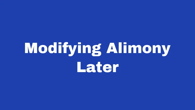 Alimony Laws in Mississippi (2026): Rules, Types, and Your Rights 3 Modifying Alimony Later