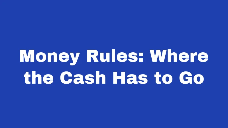 Raffle Laws in Nebraska (2026): The Rules Behind Every Ticket Sold 2 Money Rules: Where the Cash Has to Go